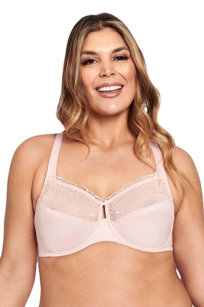 3 x Berlei Luminous Embroidered Minimiser Bra Nude Lace Yxrl