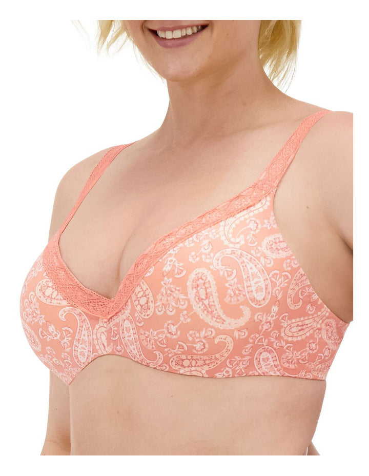 3 x Berlei Womens Barely There Luxe Contour Bra Paisley Paradise Yzpe
