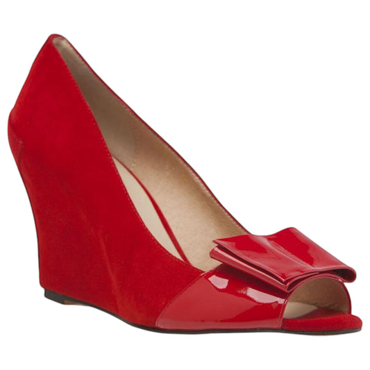 Womens Zasel Angie Heels Red