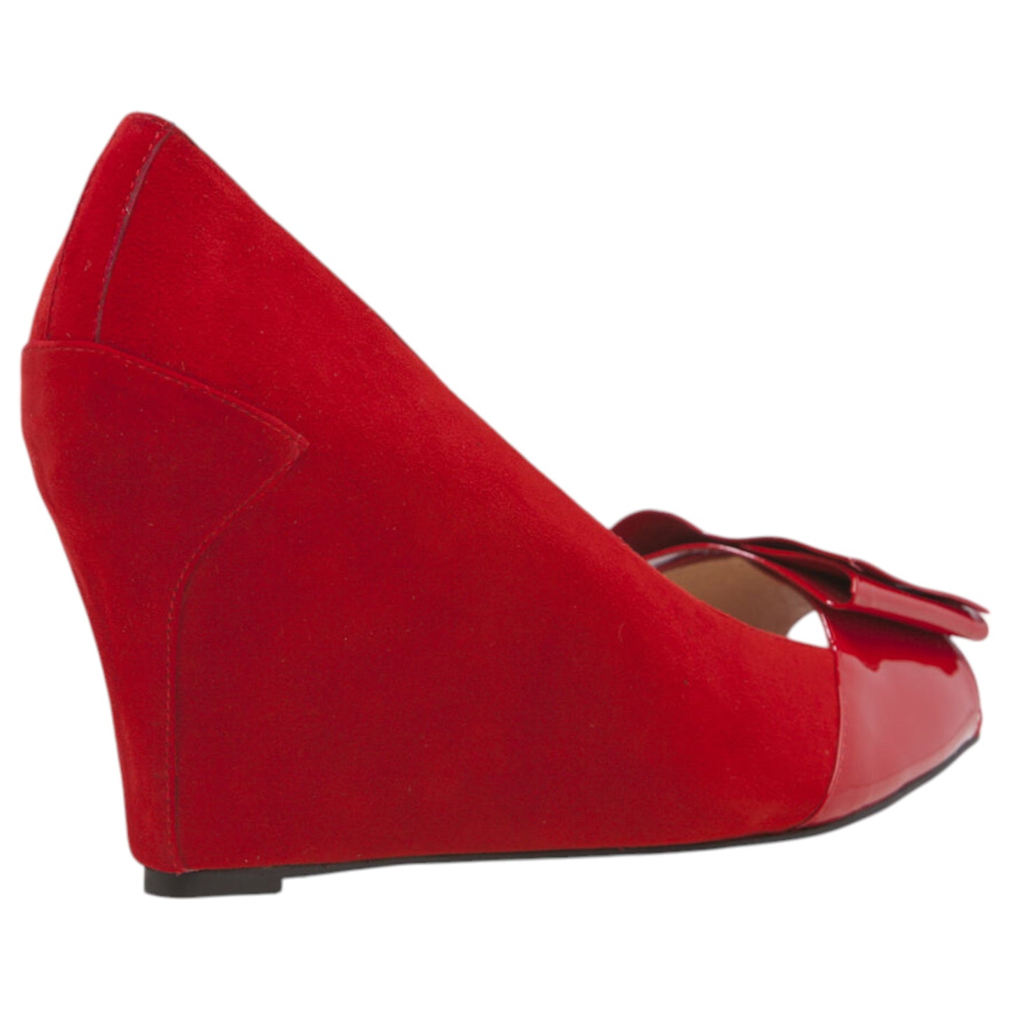 Womens Zasel Angie Heels Red