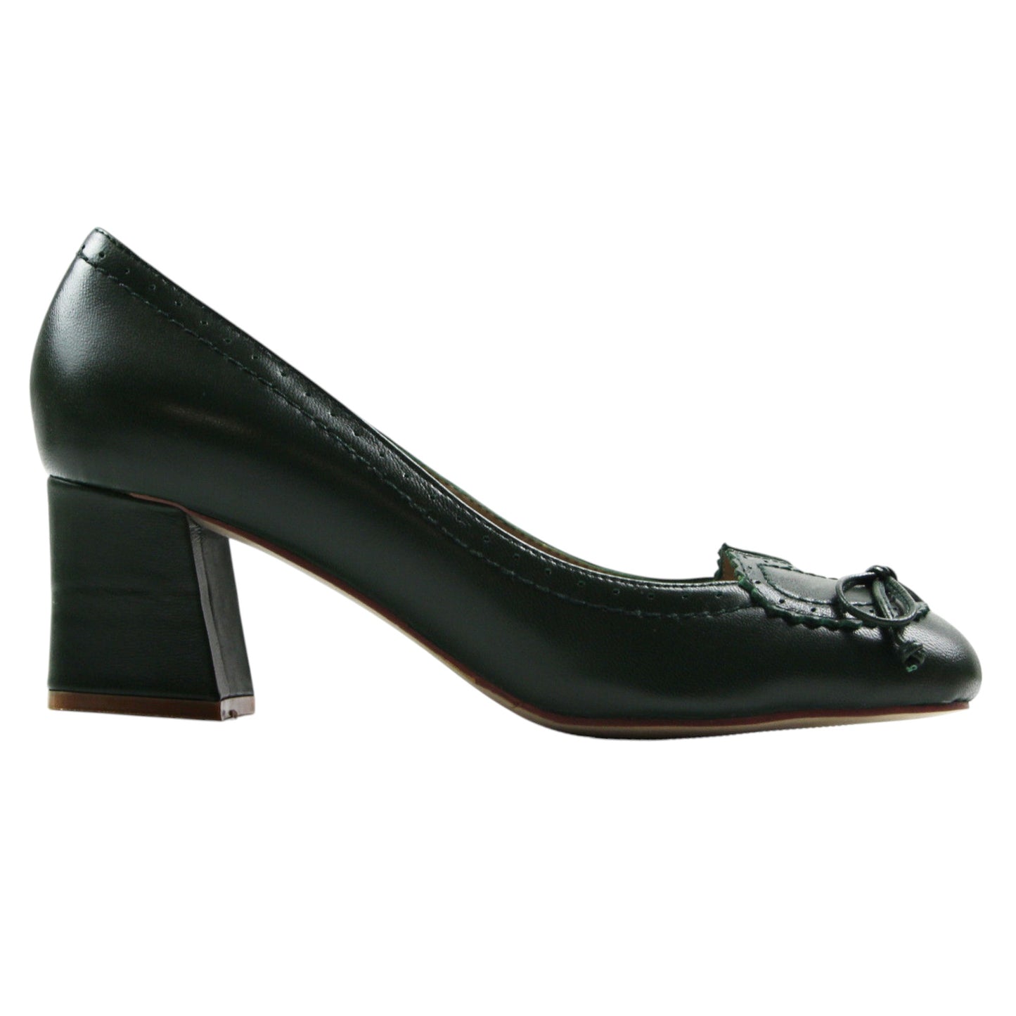 Womens Zasel Frances Heels Dark Green