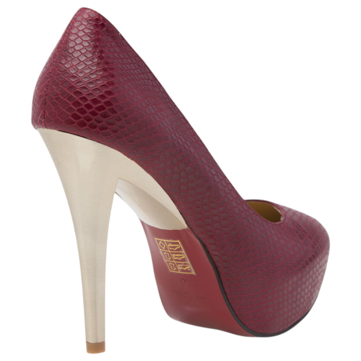Womens Zasel Jayne Heels Burgundy