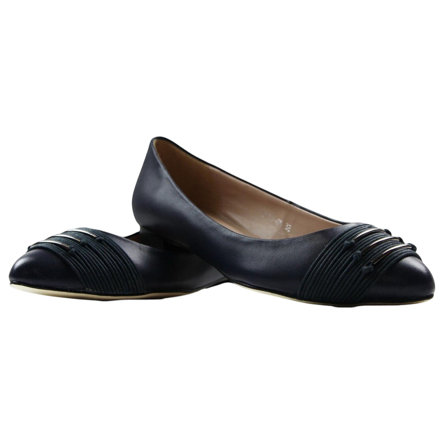 Womens Zasel Lucy Flats Navy