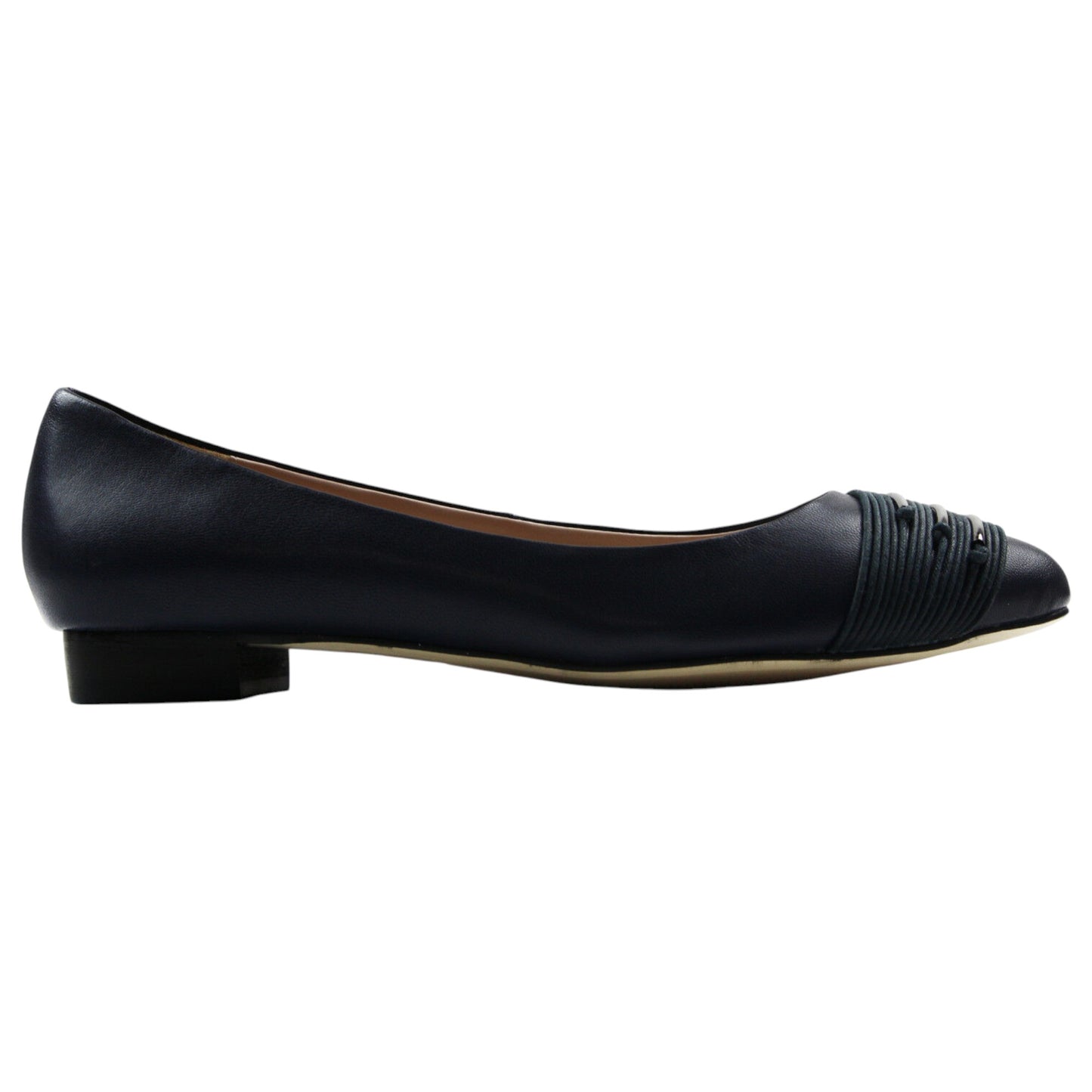 Womens Zasel Lucy Flats Navy