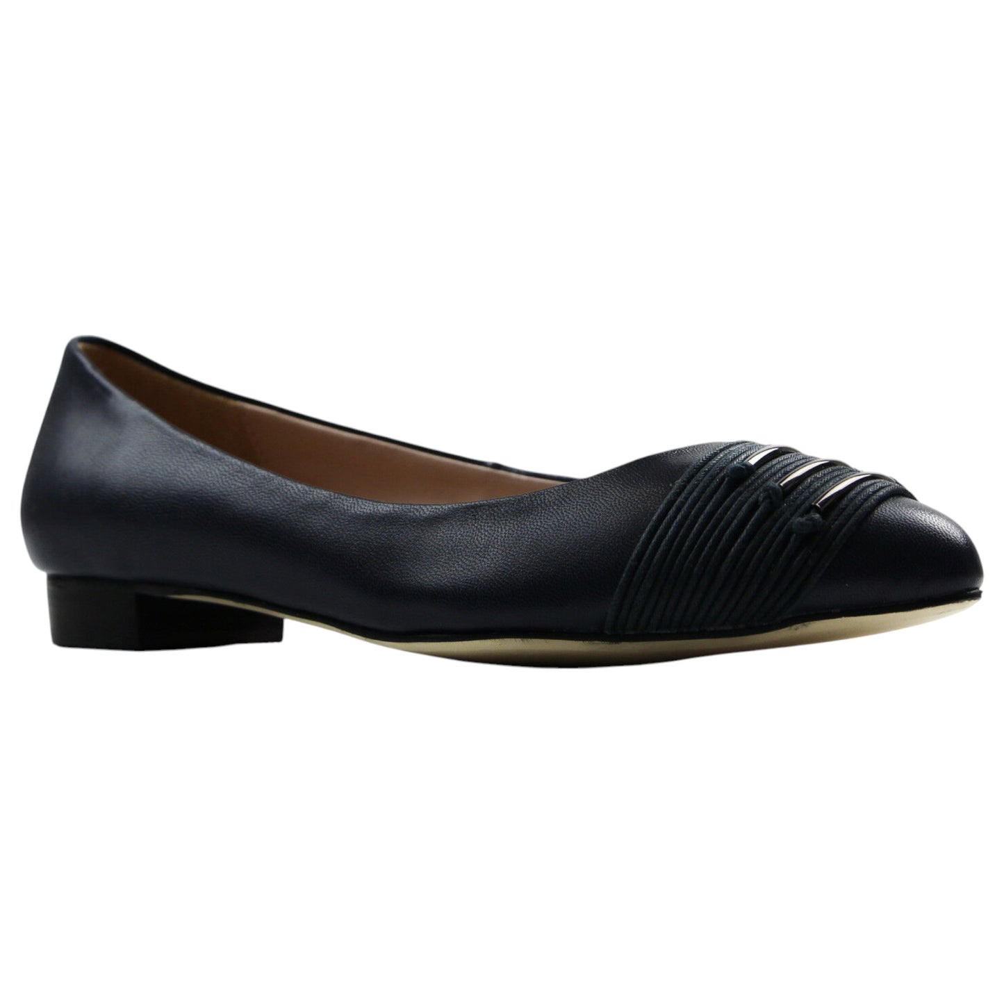 Womens Zasel Lucy Flats Navy
