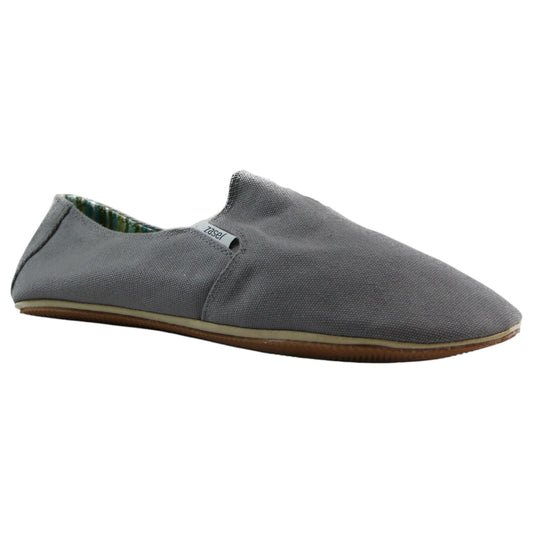 Mens Zasel Cotton Canvas Shoes Grey