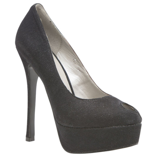 Womens Zasel Paris Heels Black