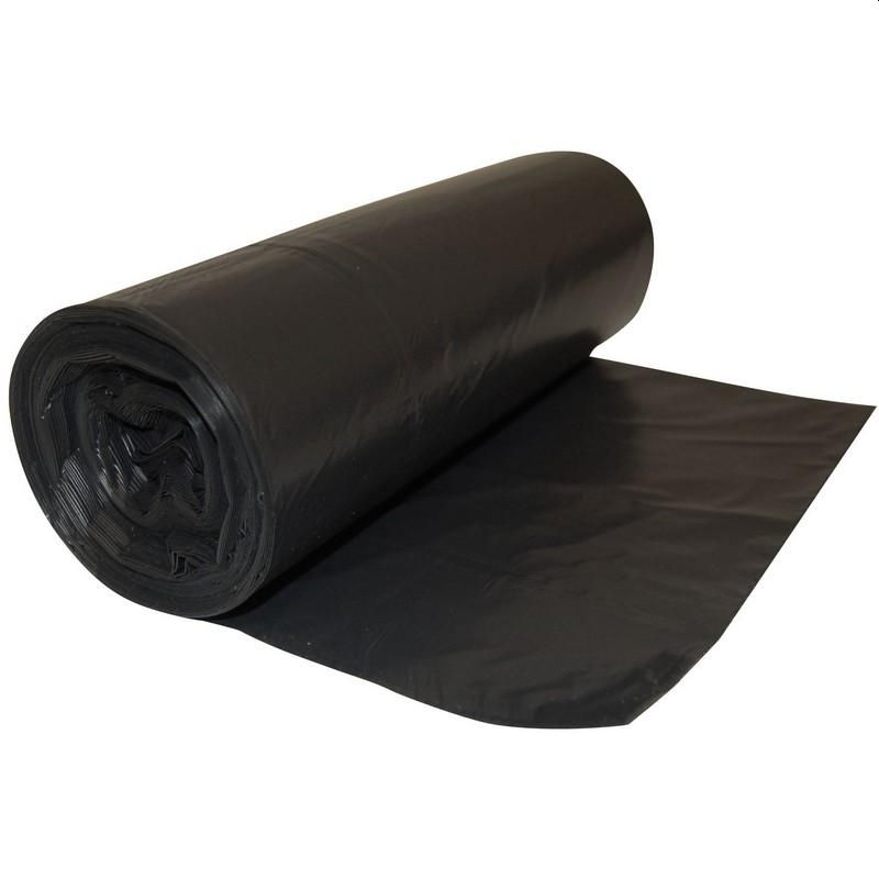 100 Pcs X 80L Black Garbage Bin Liners 35Um Heavy Duty Extra Strong Bags
