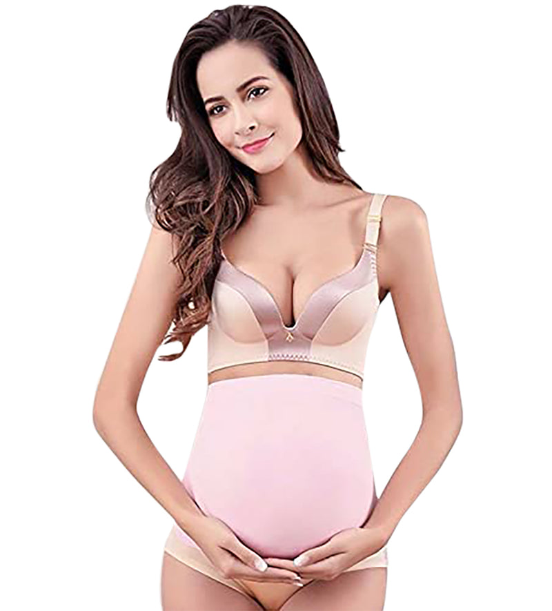 Maternity Belly Band Cover Pregnancy Baby Support Strap  - Baby Pink