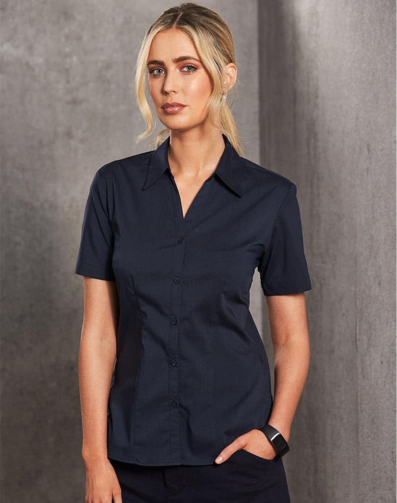 Bs07s Executive Lady Short Sleeve Shirt