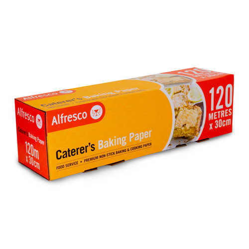 1 x Alfresco Caterer's Baking Paper Food Catering 30cm X 120M