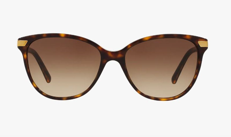 Womens Burberry Sunglasses Be4216 Dark Havana/Brown Gradient Sunnies