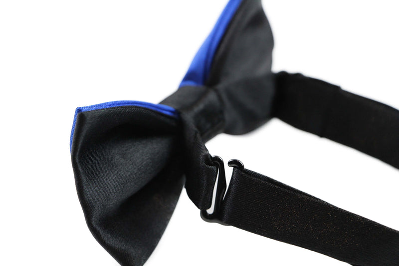 Boys Blue Two Tone Layer Bow Tie - Zasel Home of Big Brands