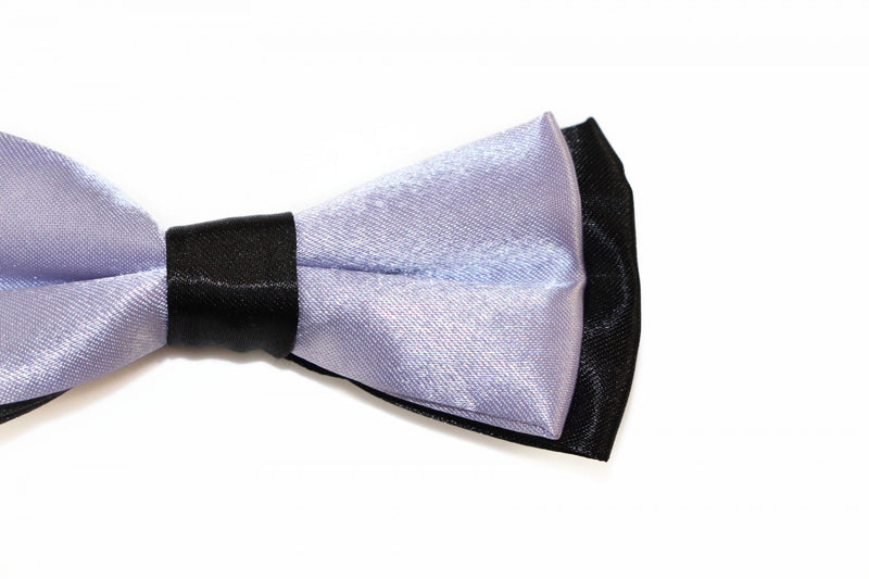 Boys Lavender Two Tone Layer Bow Tie - Zasel Home of Big Brands