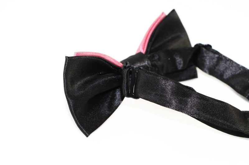 Boys Pink Two Tone Layer Bow Tie - Zasel Home of Big Brands