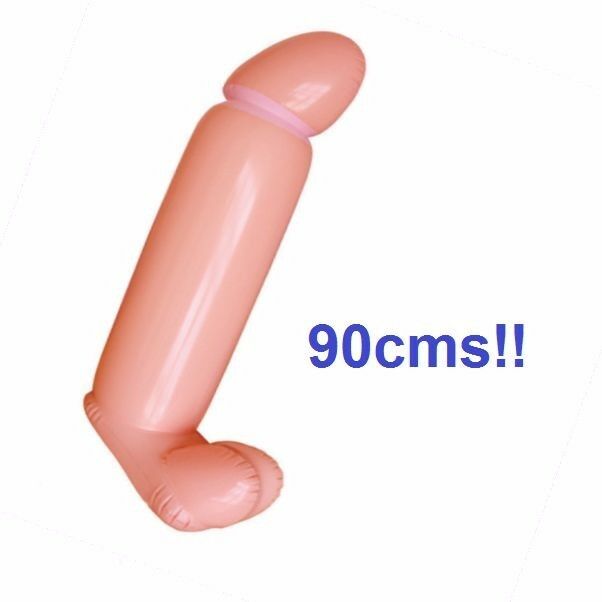 Large 90Cms Blow Up Inflatable Penis Dick Willy Hens Night Games Fun Party