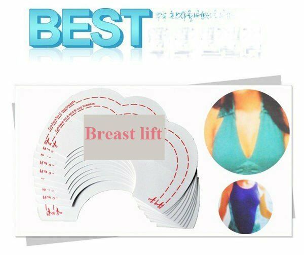 10 x Lifts + 10 Nipple Cover - Womens Instant Breast Lift Adhesive Bra Tape
