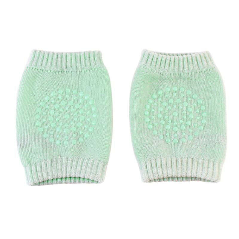Baby Crawling Knee Pads Toddler Soft Protection Boys Girls Light Green