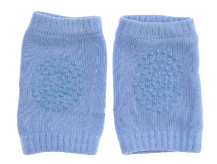 Baby Crawling Knee Pads Toddler Soft Protection Boys Girls Light Blue