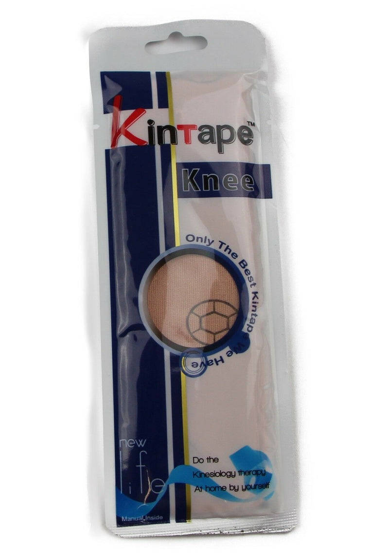 Knee Tape Pre Cut Support Tape Kintape Sports Tape Nude Black Strong Kinesiology