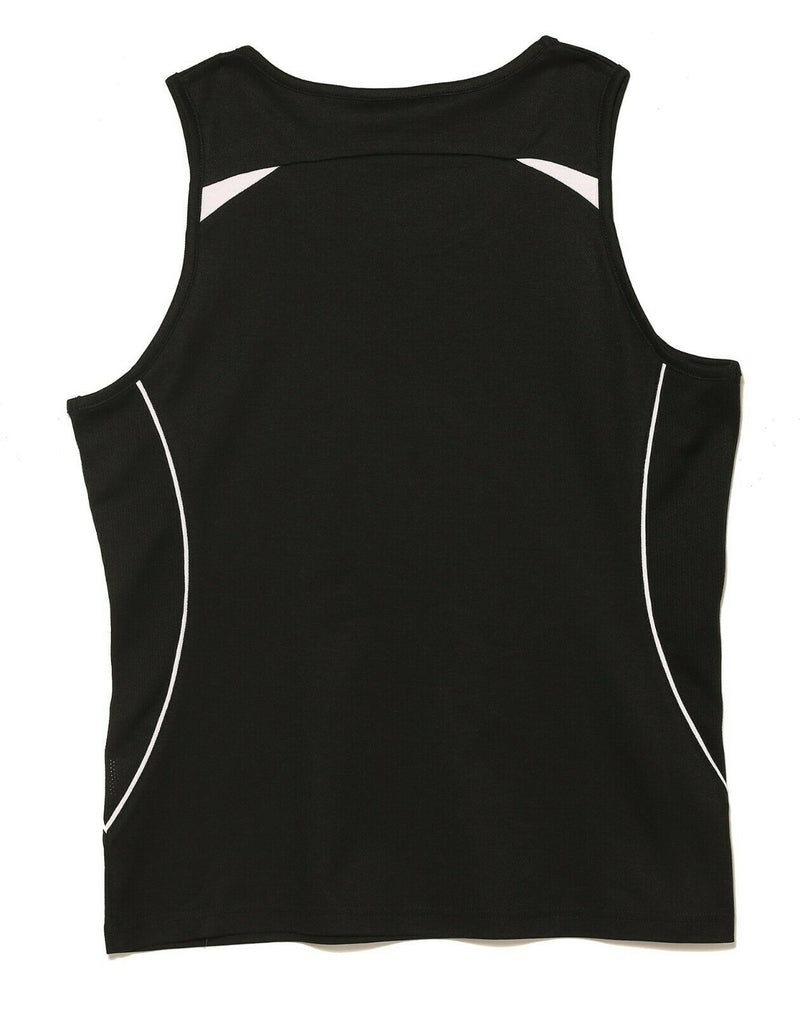 Ladies Womens Stretch Racerback Tank Top Active Wear Exercise T-Shirt Singlet
