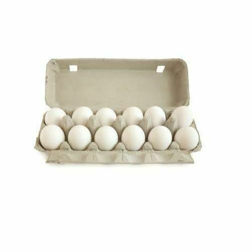 25 X Egg Cartons For 12 Eggs Full Dozen New Carton White / Brown / Grey
