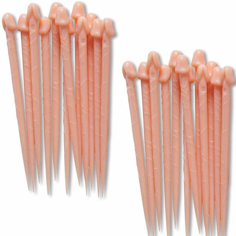 Willy Pecker 20 X Cocktail Toothpicks Hens Night Bachelorette Tooth Picks Food