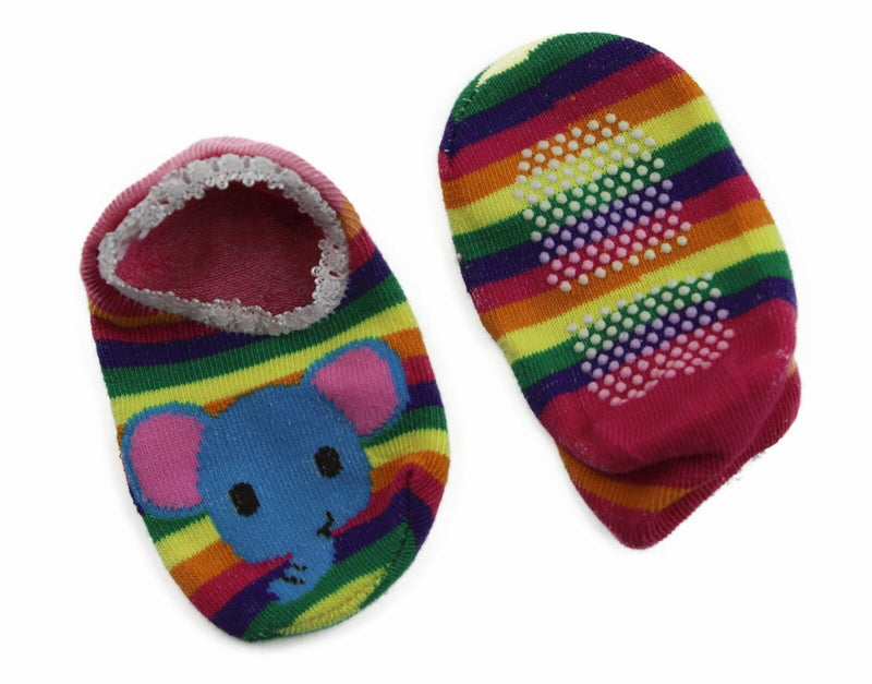 Baby Footlets Kids Toddler Cotton Socks Anti Slip Grip Boys Girls 6-18 Months