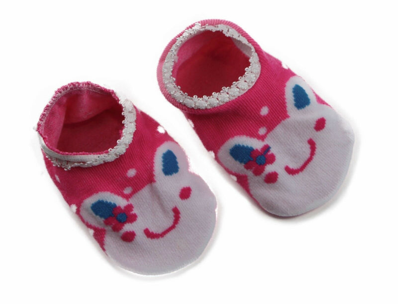 Baby Footlets Kids Toddler Cotton Socks Anti Slip Grip Boys Girls 6-18 Months