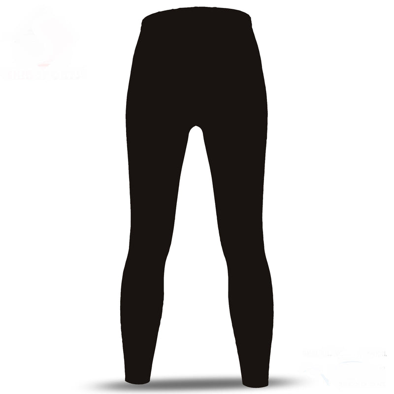 Ladies Womens Black Compression Leggings Full Length Pants Running Skins Yoga