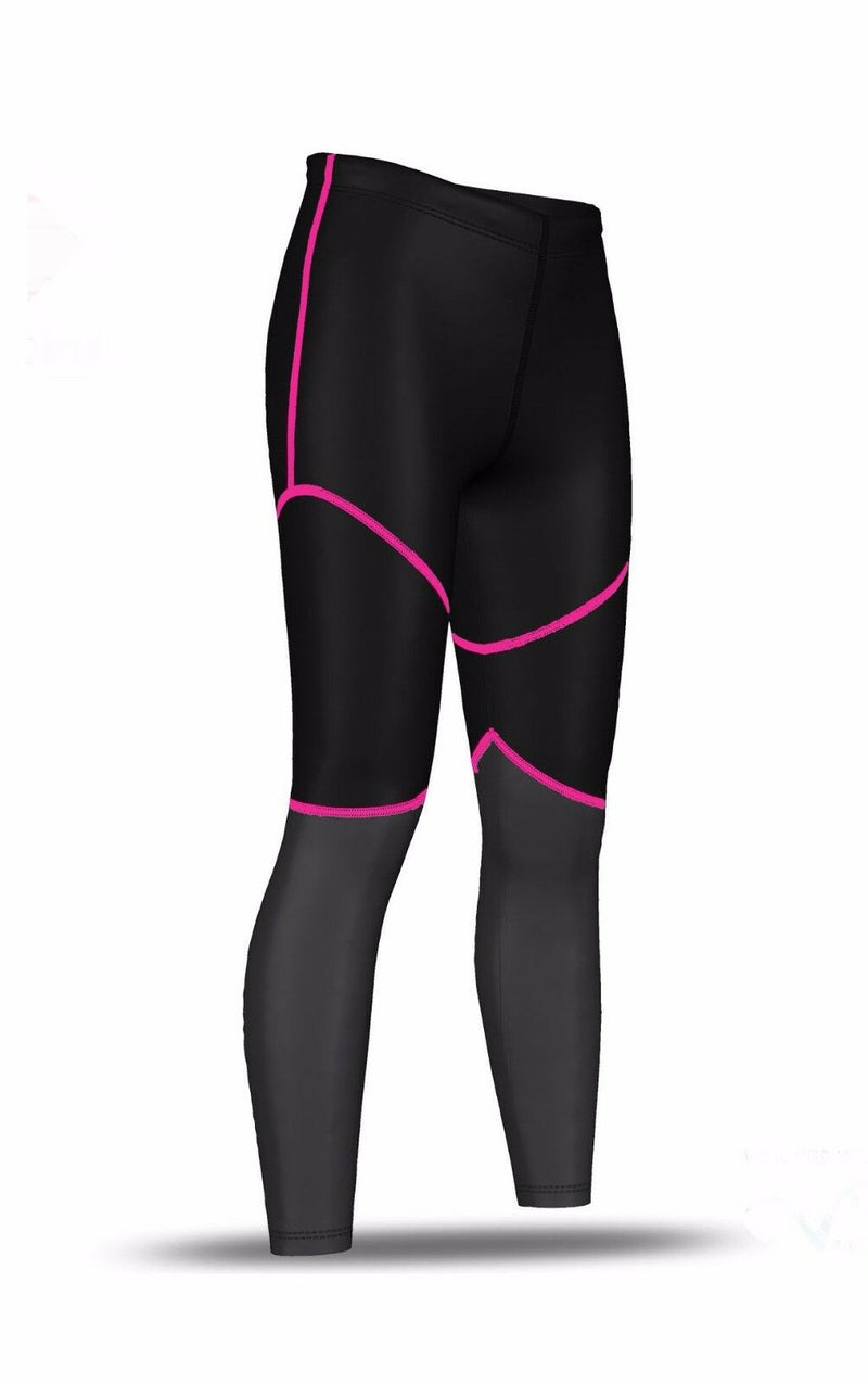 Ladies Womens Black Grey Pink Compression Leggings Gym Pants Running Yoga Skins