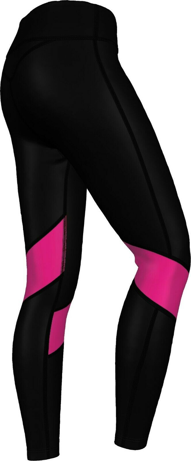 Compression Pants Womens Running Skins Yoga Gym Black Pink Red Leggings Xs-3Xl