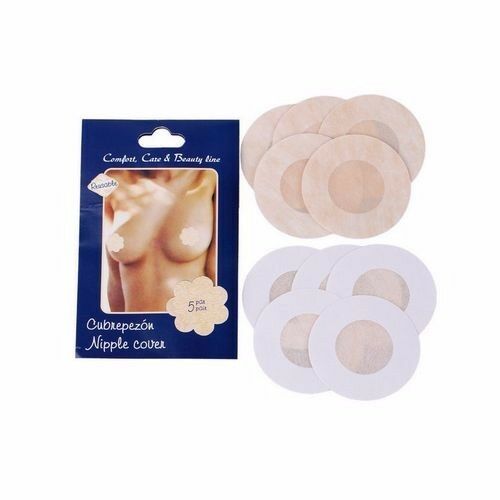 5 Pairs X Womens Round Shaped Shape Adhesive Nipple Cover Covers