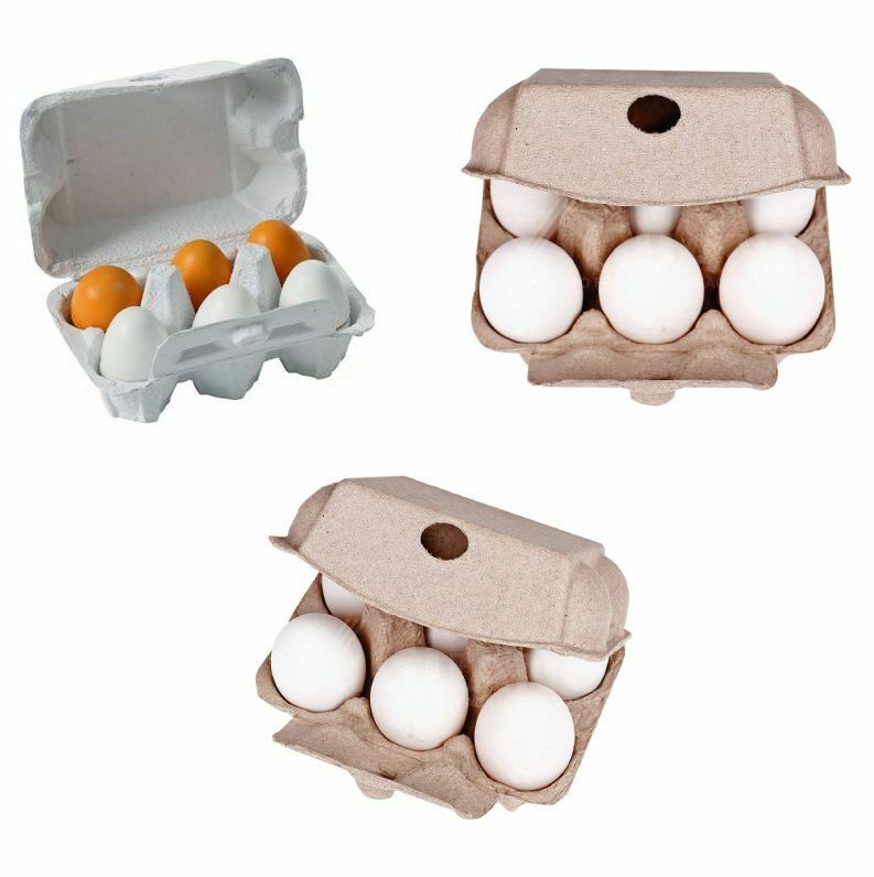 25 X Egg Cartons For 6 Eggs Half Dozen New Carton White / Brown