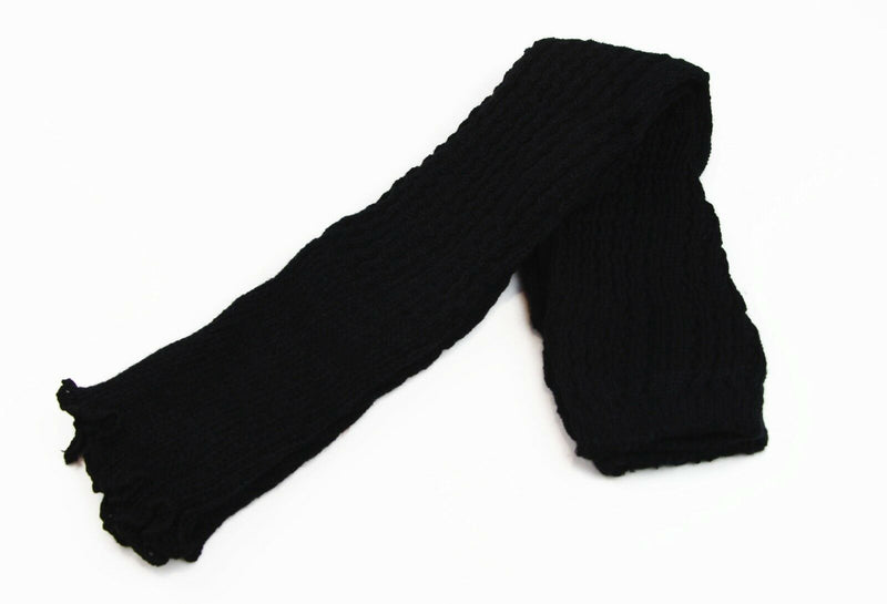 Knee High Leg Warmers Socks Wooly Knitted Wool Warmer 80S Knit Long