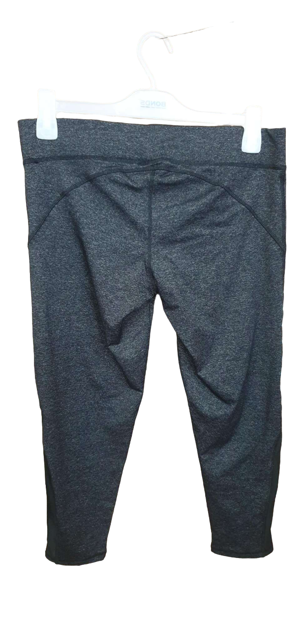 Bonds Womens 7/8 Leggings Comfy Pants Dark Grey - Xl