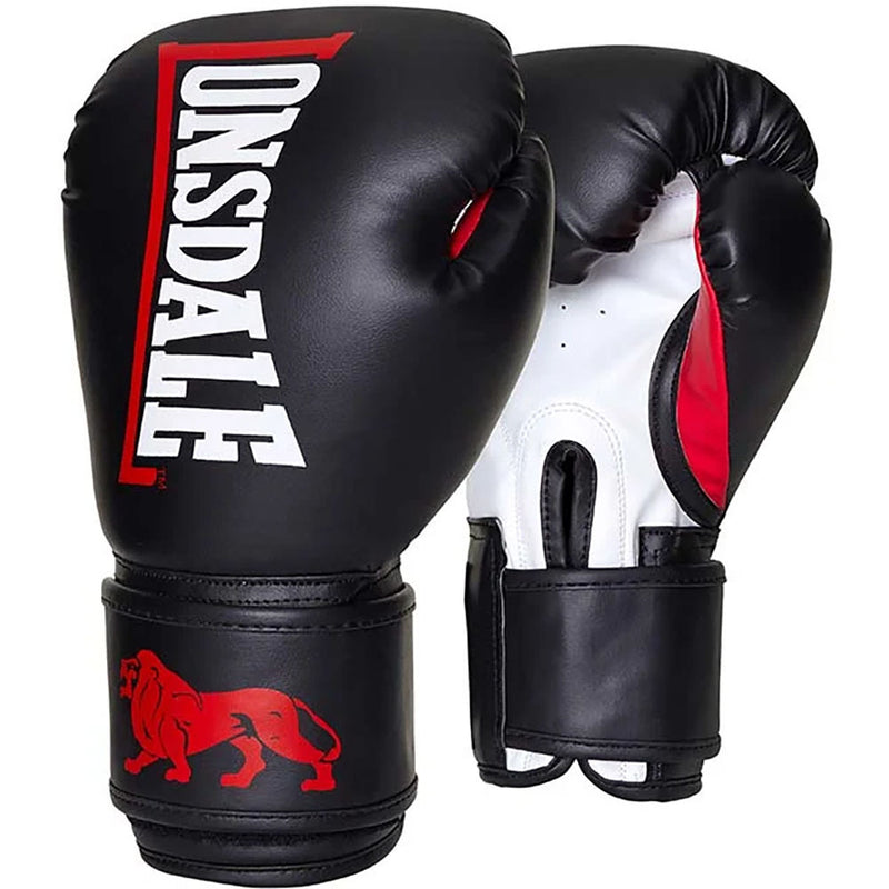 Lonsdale Challenger 2.0 Training Boxing Gloves 10Oz Black/White
