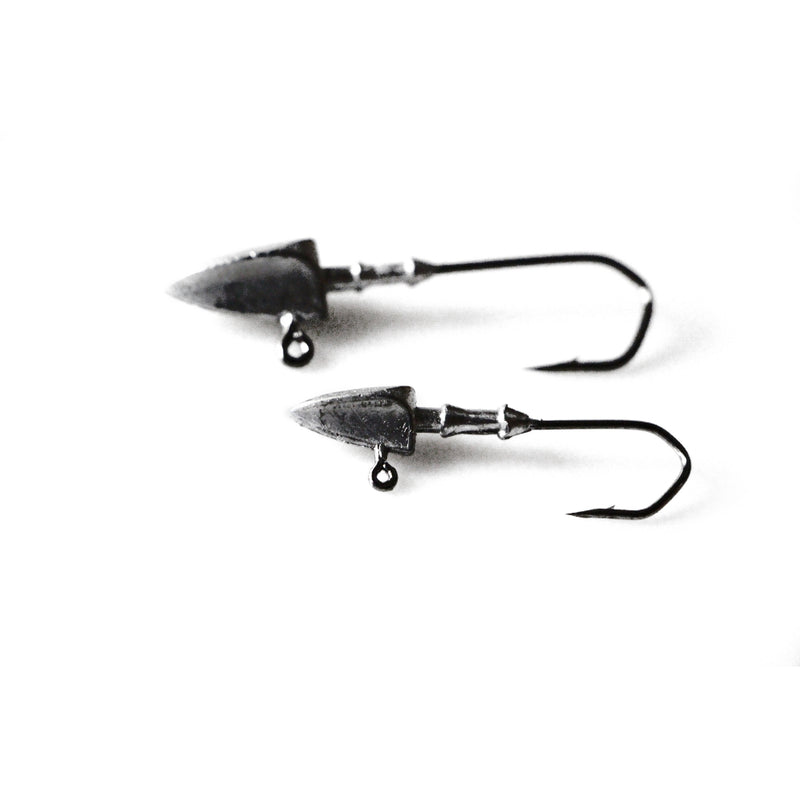 20 X Bullet Jig Heads Fishing Lures Soft Plastics Bream Gulp Shrimp 1/8 Oz 3.5G