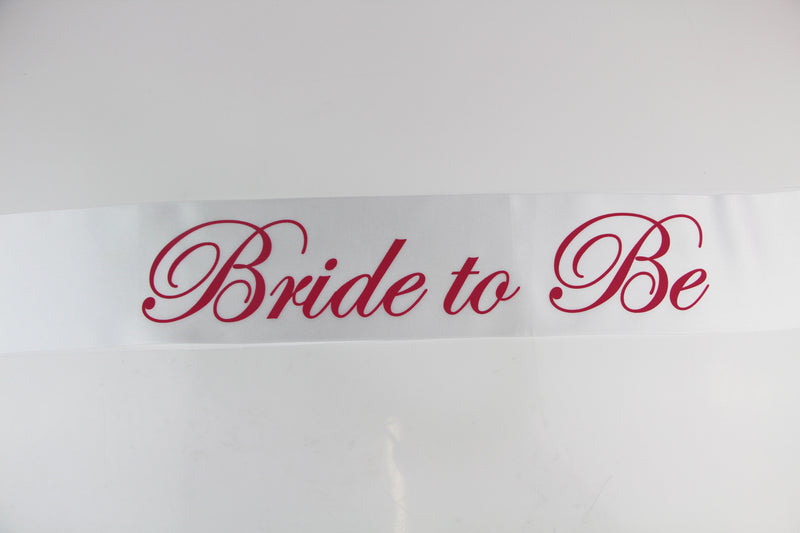 Bridal Sashes Hens Night Engagement Bride To Be Bridesmaid Maid Of Honour