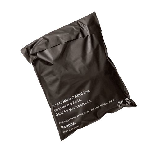 250 X Black Biodegradable Medium Mailer 280X380mm Compostable Bag Satchels