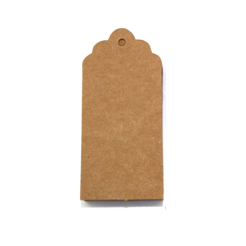 100 Pack Of Brown Kraft Wedding Bonbonniere Birthday Party Gift Paper Tag Tags