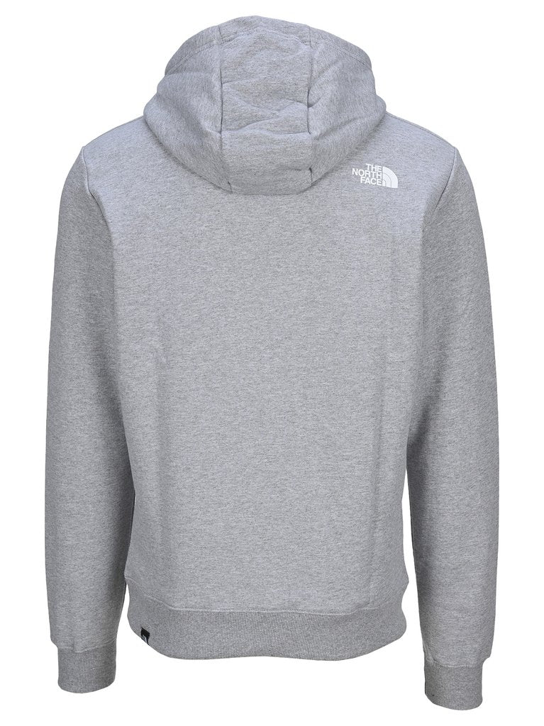 Womens The North Face Half Dome Light Grey / White Pullover Hoodie