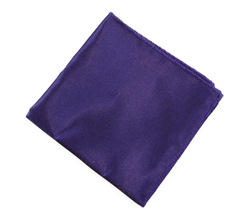 Mens Dark Purple Pocket Square