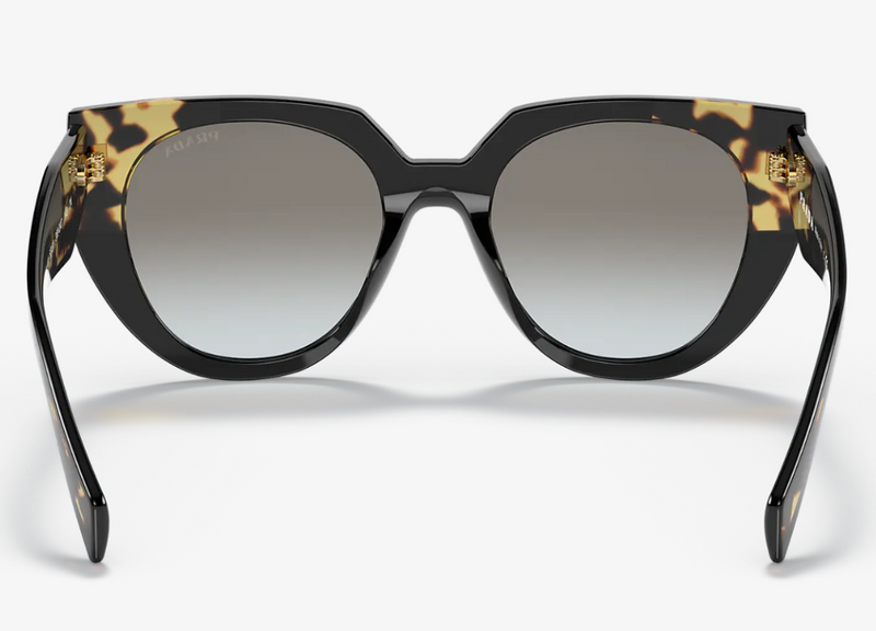 Womens Prada Sunglasses Pr 14Ws Black/Medium Tortoise Sunnies