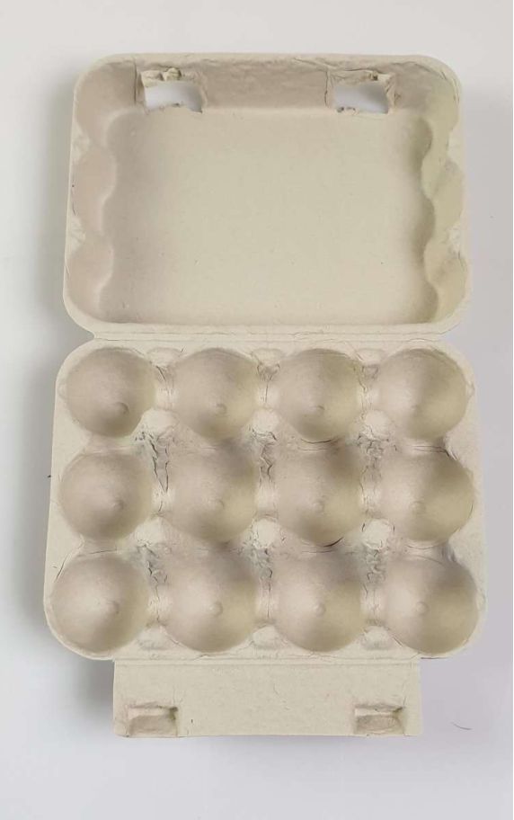 25 X Grey Quail Egg Cartons For 12 Eggs Full Dozen