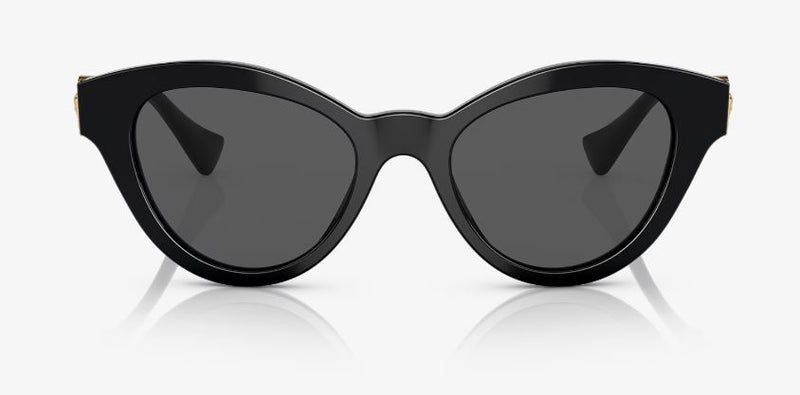 Womens Versace Sunglasses Ve4435 Black/ Dark Grey Sunnies